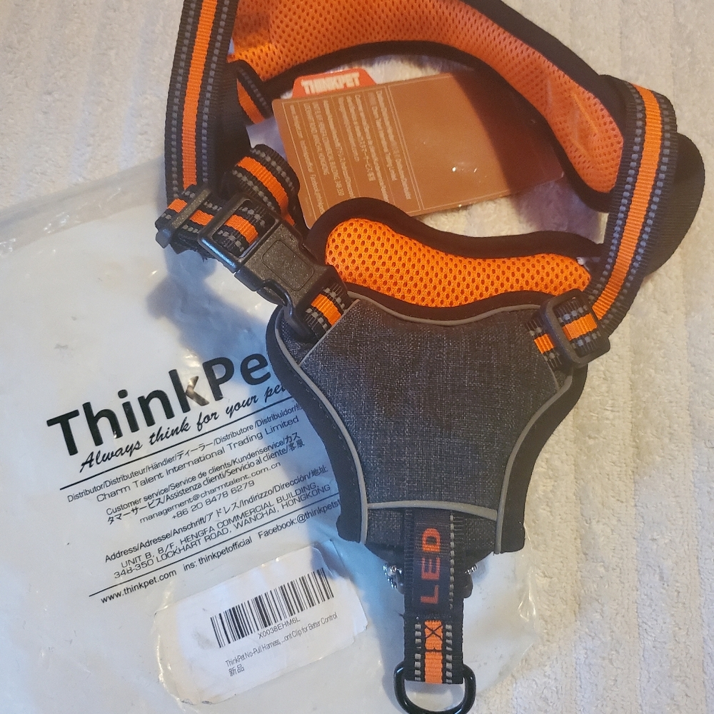 Dog Harness QUICK RELEASE BUCKLES - WITH FRONT CLIP